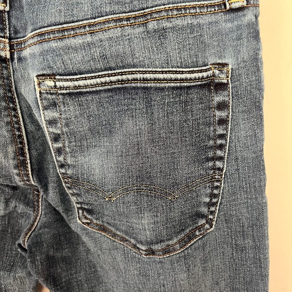 American Eagle AirFlex+ Slim Fit Men's Jeans 28x32 Dark Wash Stretch - Picture 5 of 10